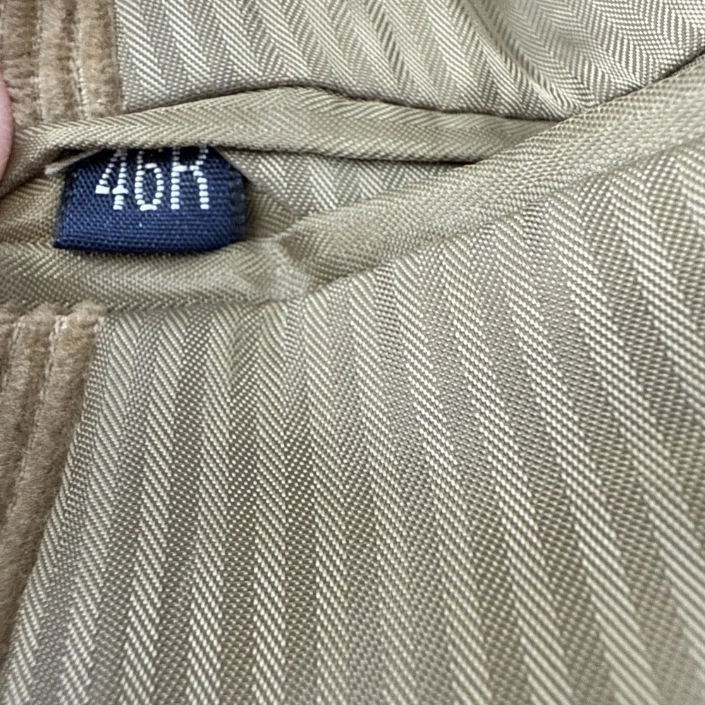 New England Collection Tan Corduroy Jacket 46R‎